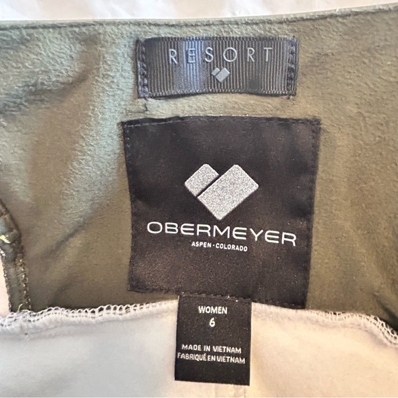 Obermeyer Clio Camo Print Womens Softshell Pant Size 6 Ski Snowboard Winter NWT - Picture 10 of 13